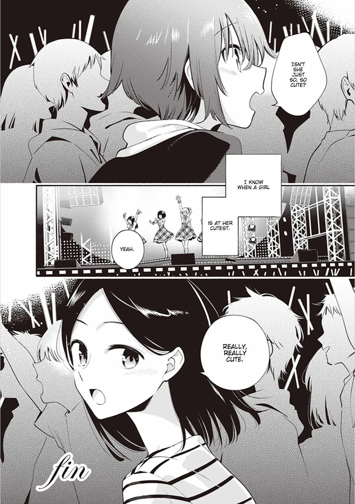Eclair - Anata ni Hibiku Yuri Anthology Chapter 2.3 page 8 - Vol.2 Chapter 3: Always in Profile