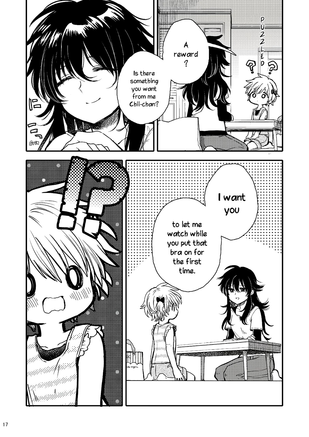 Eclair - Anata ni Hibiku Yuri Anthology Chapter 2.5 page 17 - Vol.2 Chapter 5: The Little Bird and the Brassiere (Itou Hachi)
