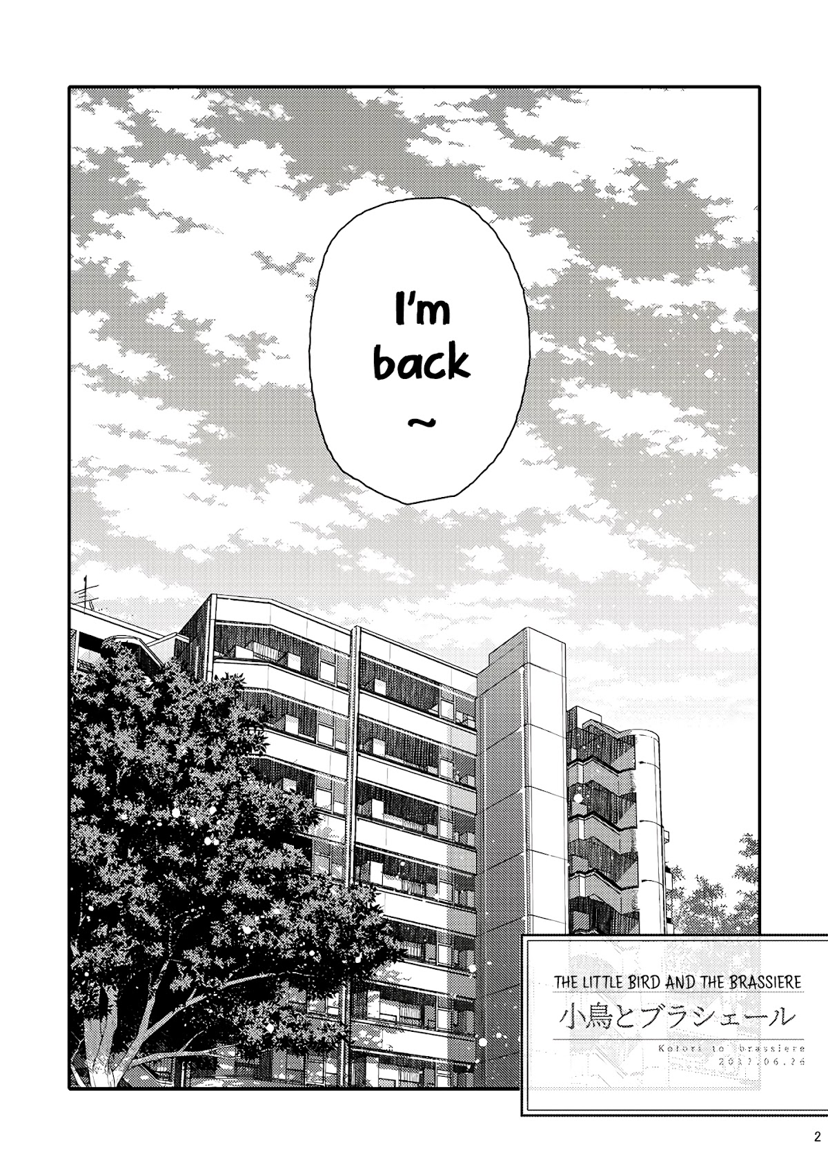 Eclair - Anata ni Hibiku Yuri Anthology Chapter 2.5 page 2 - Vol.2 Chapter 5: The Little Bird and the Brassiere (Itou Hachi)