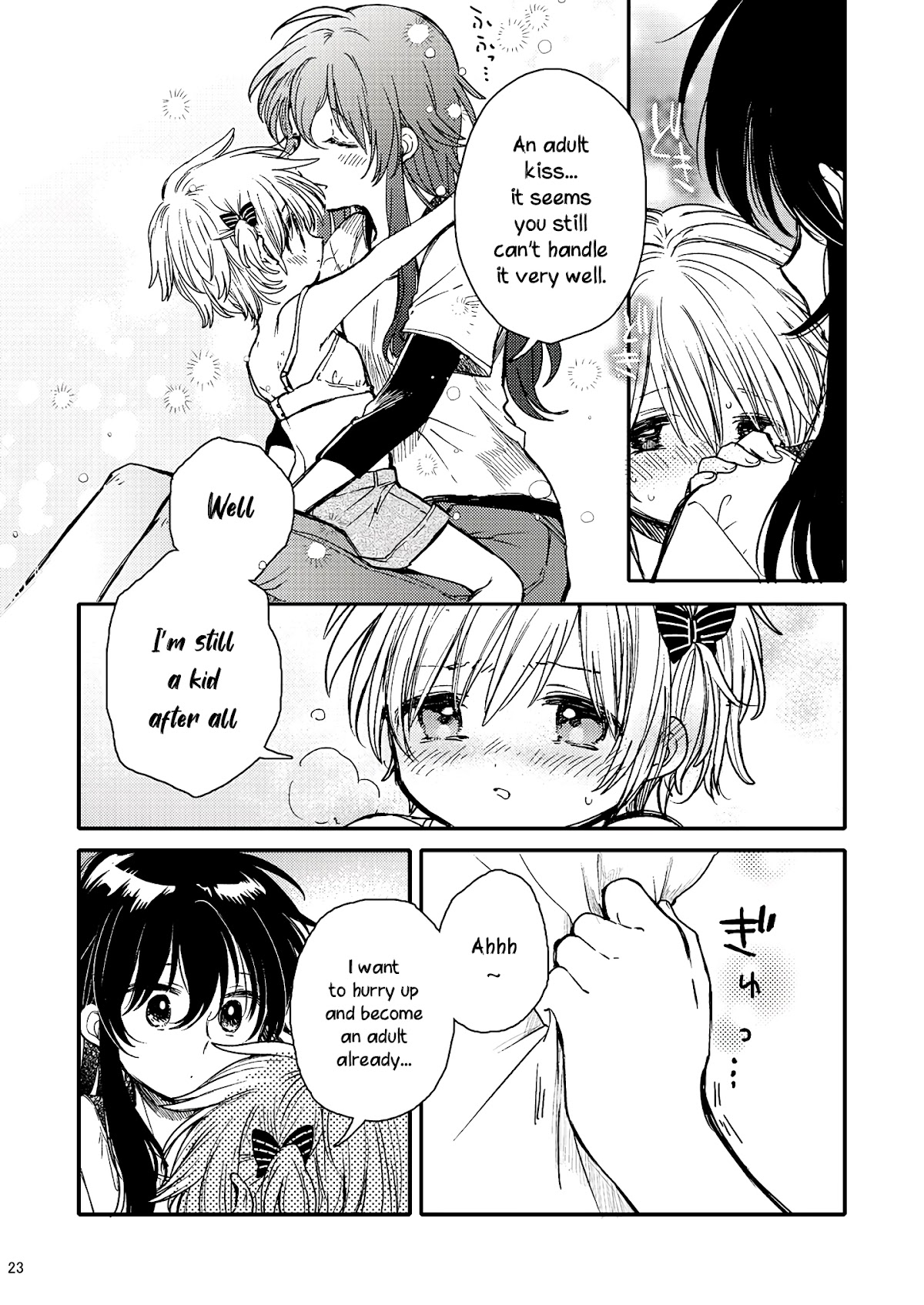 Eclair - Anata ni Hibiku Yuri Anthology Chapter 2.5 page 23 - Vol.2 Chapter 5: The Little Bird and the Brassiere (Itou Hachi)