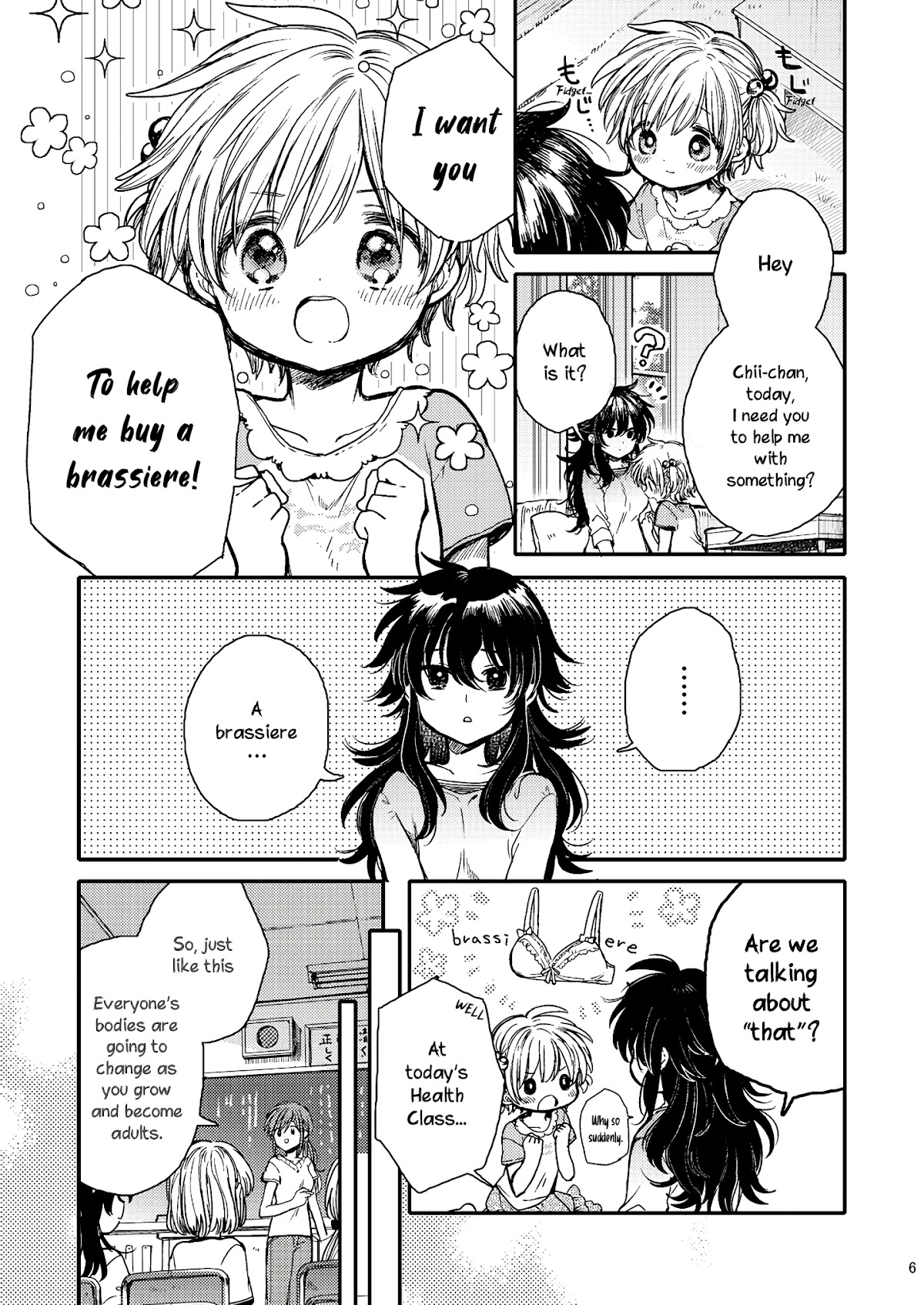 Eclair - Anata ni Hibiku Yuri Anthology Chapter 2.5 page 6 - Vol.2 Chapter 5: The Little Bird and the Brassiere (Itou Hachi)