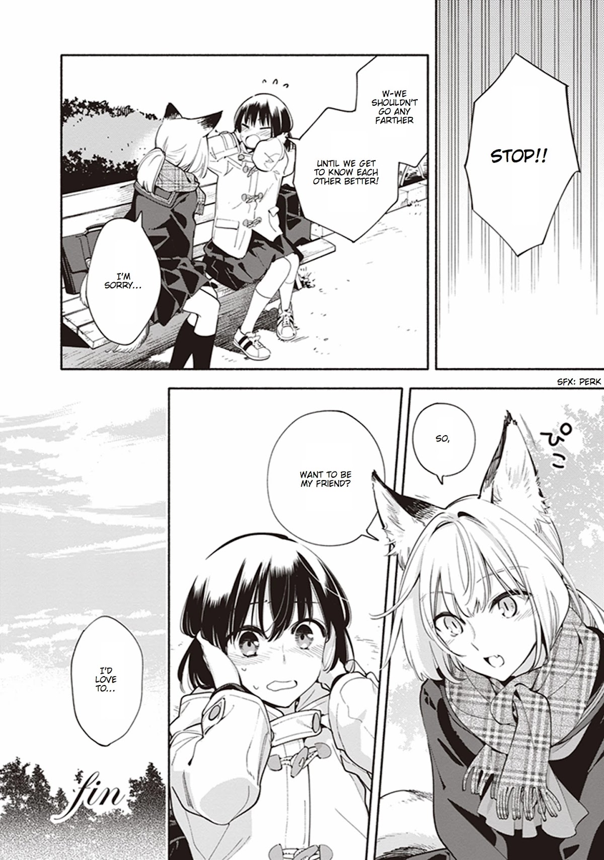 Eclair - Anata ni Hibiku Yuri Anthology Chapter 3.4 page 8 - Vol.3 Chapter 4: Commearication