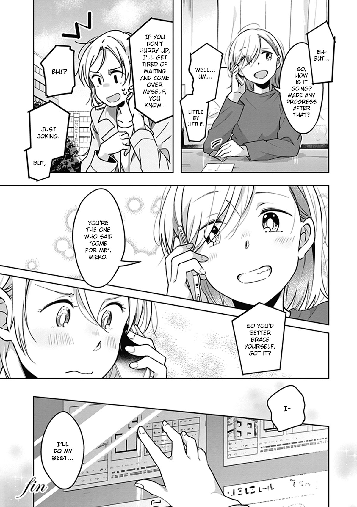 Eclair - Anata ni Hibiku Yuri Anthology Chapter 3.6 page 24 - Vol.3 Chapter 6: Unfinished Prologue