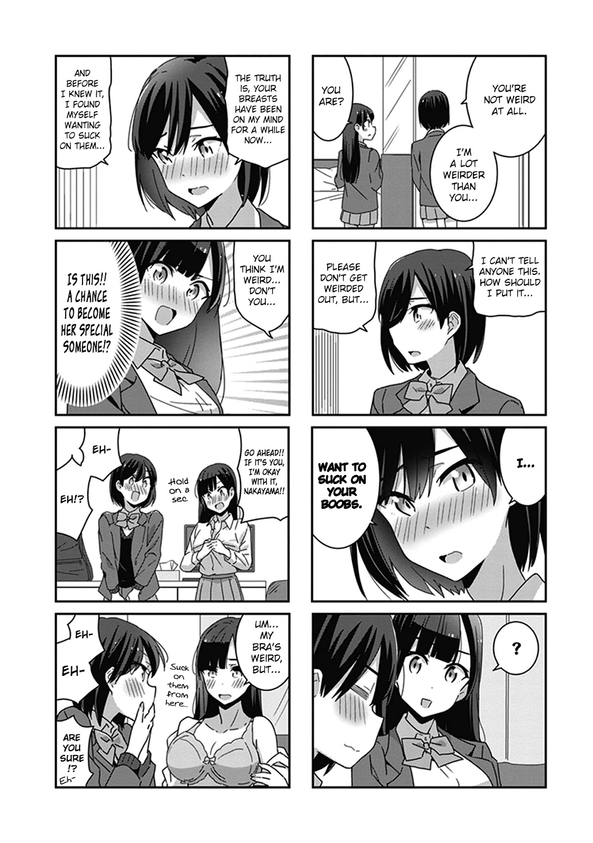 Eclair - Anata ni Hibiku Yuri Anthology Chapter 3.7 page 4 - Vol.3 Chapter 7: more more oppai!!!!