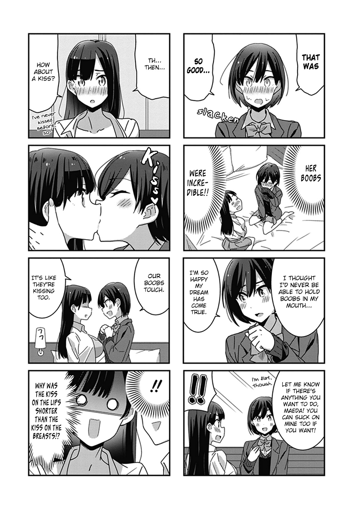 Eclair - Anata ni Hibiku Yuri Anthology Chapter 3.7 page 5 - Vol.3 Chapter 7: more more oppai!!!!
