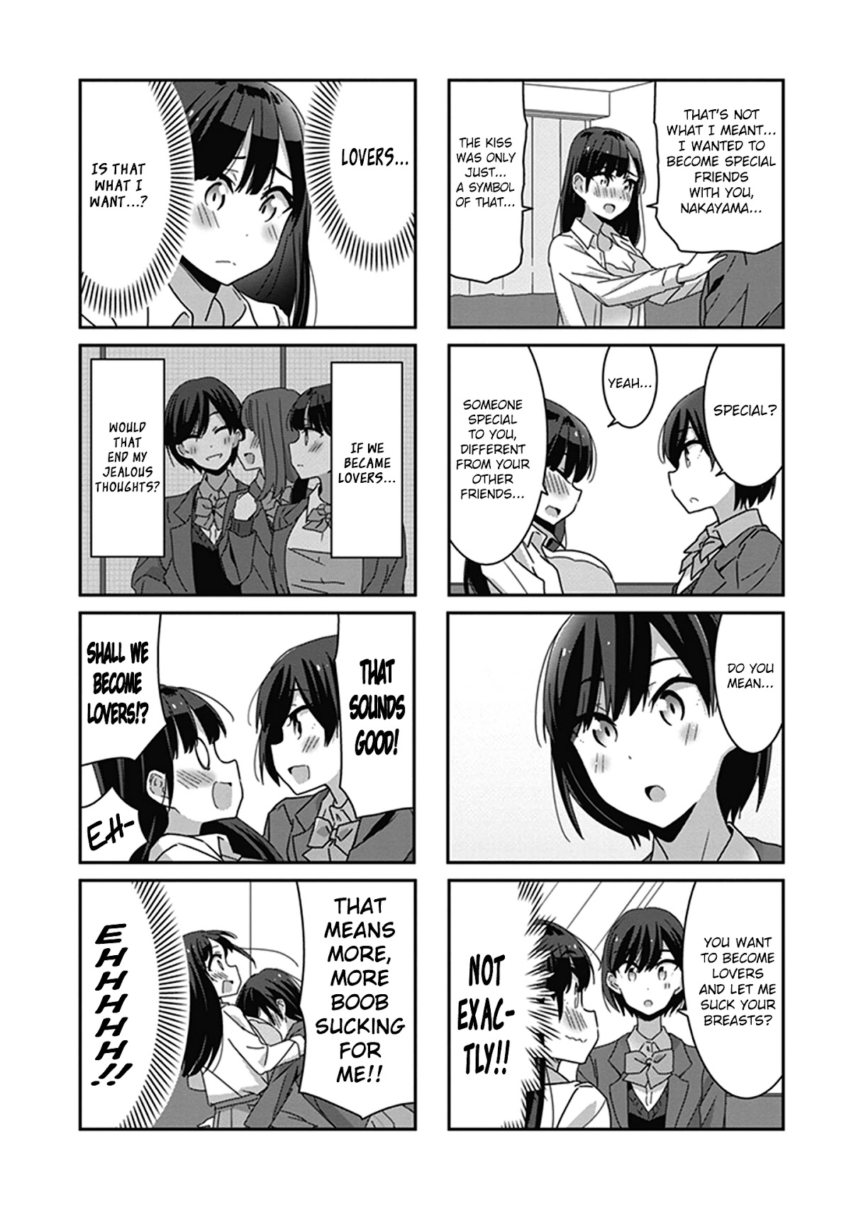 Eclair - Anata ni Hibiku Yuri Anthology Chapter 3.7 page 6 - Vol.3 Chapter 7: more more oppai!!!!
