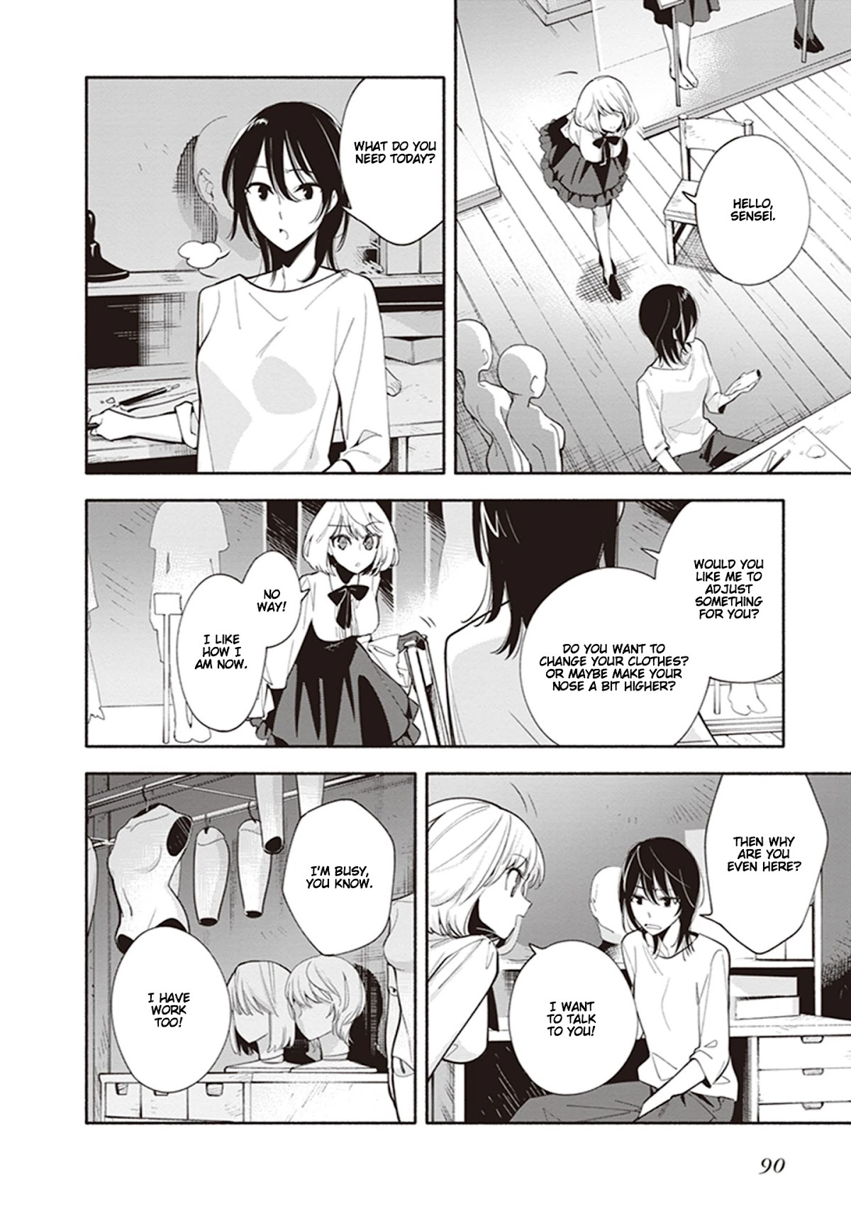 Eclair - Anata ni Hibiku Yuri Anthology Chapter 4.1 page 2 - Vol.4 Chapter 1: I Am Custom Made (Nakatani Nio)