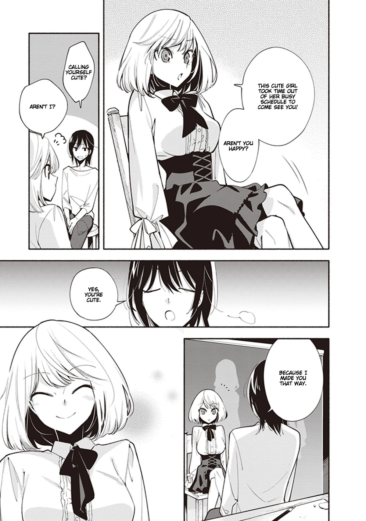 Eclair - Anata ni Hibiku Yuri Anthology Chapter 4.1 page 3 - Vol.4 Chapter 1: I Am Custom Made (Nakatani Nio)