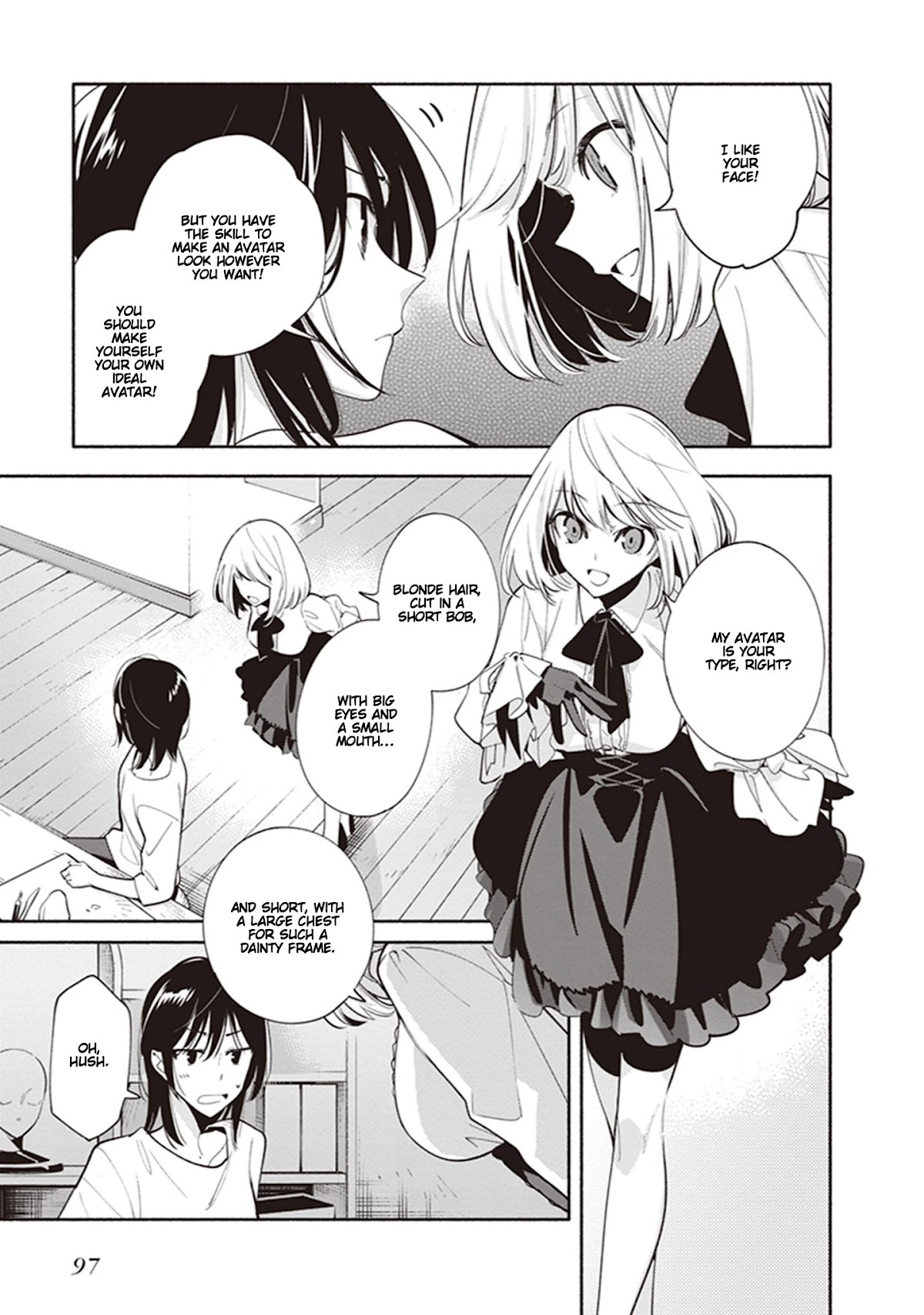 Eclair - Anata ni Hibiku Yuri Anthology Chapter 4.1 page 9 - Vol.4 Chapter 1: I Am Custom Made (Nakatani Nio)