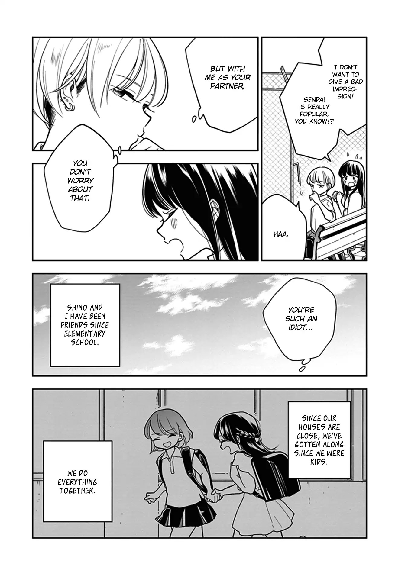 Eclair - Anata ni Hibiku Yuri Anthology Chapter 4.6 page 3 - Vol.4 Chapter 6: Better Than 100 Dates (by Kovachi Luka)