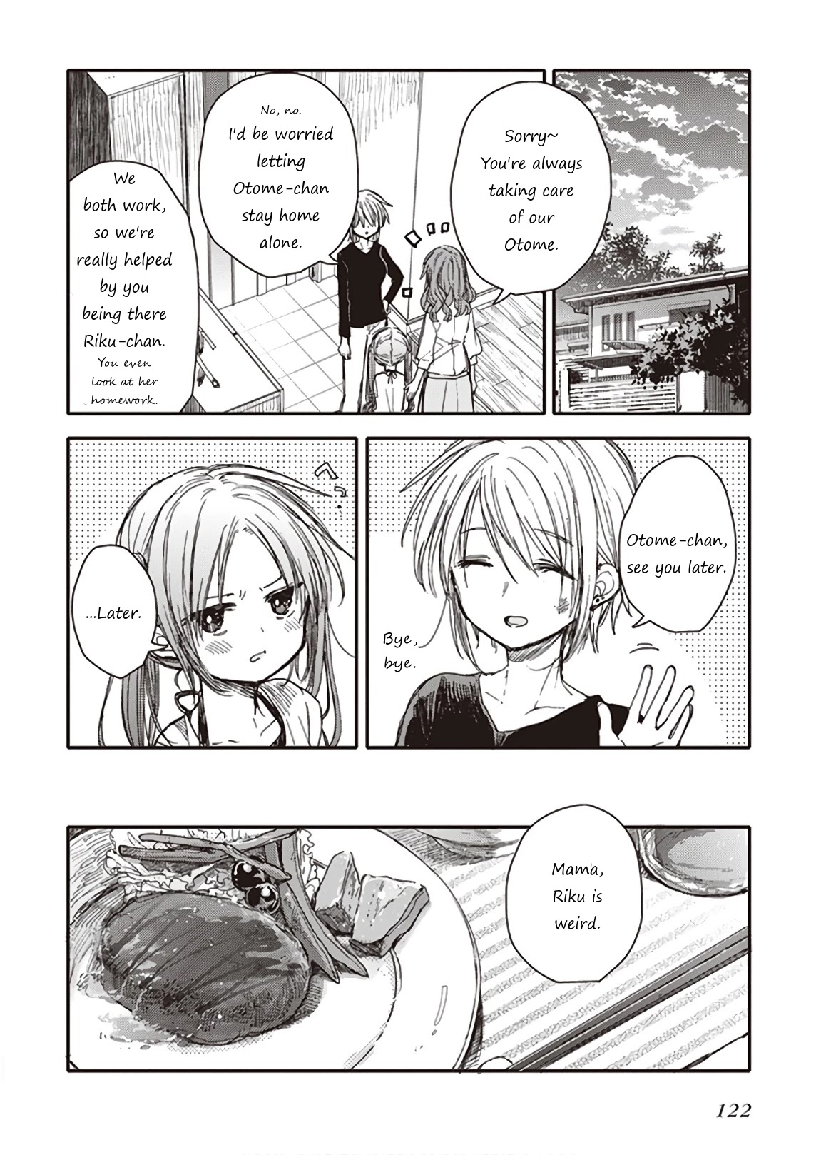Eclair - Anata ni Hibiku Yuri Anthology Chapter 4.7 page 10 - Vol.4 Chapter 7: The twitter of girls and waking of shyness (by Itou Hachi)