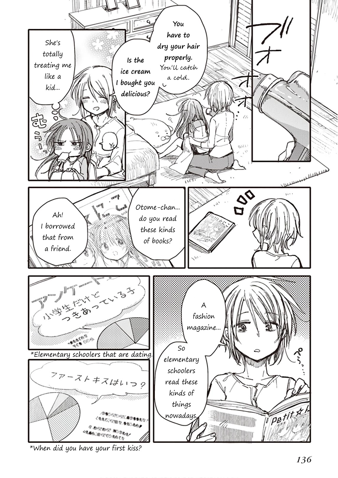 Eclair - Anata ni Hibiku Yuri Anthology Chapter 4.7 page 24 - Vol.4 Chapter 7: The twitter of girls and waking of shyness (by Itou Hachi)