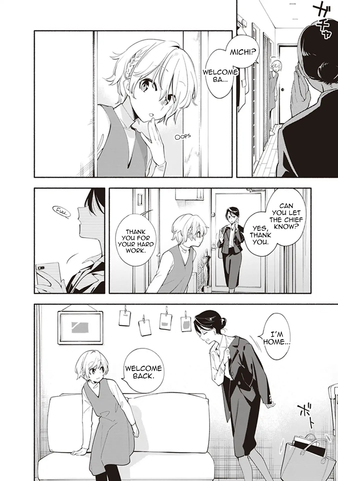 Eclair - Anata ni Hibiku Yuri Anthology Chapter 5.1 page 3 - Vol.5 Chapter 1: Double Bed (Nakatani Nio)