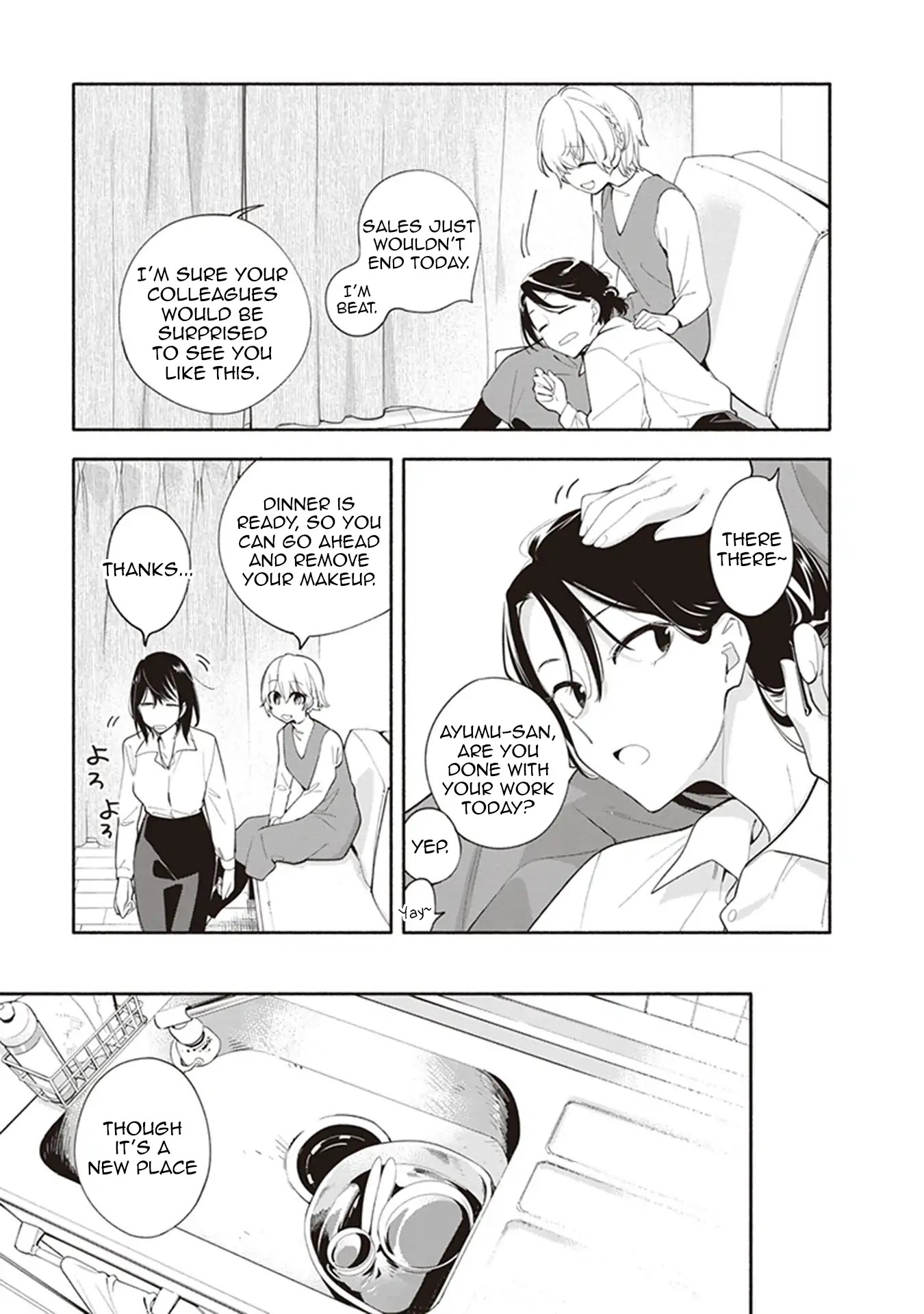 Eclair - Anata ni Hibiku Yuri Anthology Chapter 5.1 page 4 - Vol.5 Chapter 1: Double Bed (Nakatani Nio)