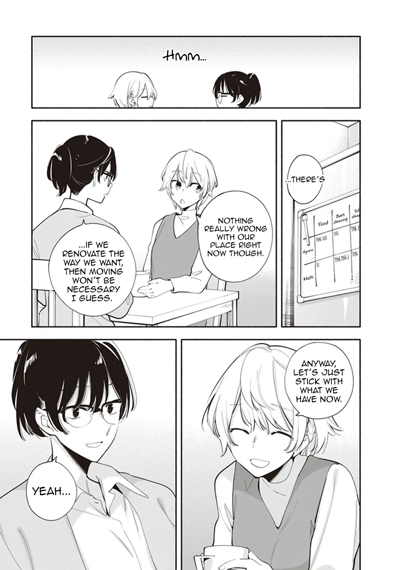 Eclair - Anata ni Hibiku Yuri Anthology Chapter 5.1 page 6 - Vol.5 Chapter 1: Double Bed (Nakatani Nio)