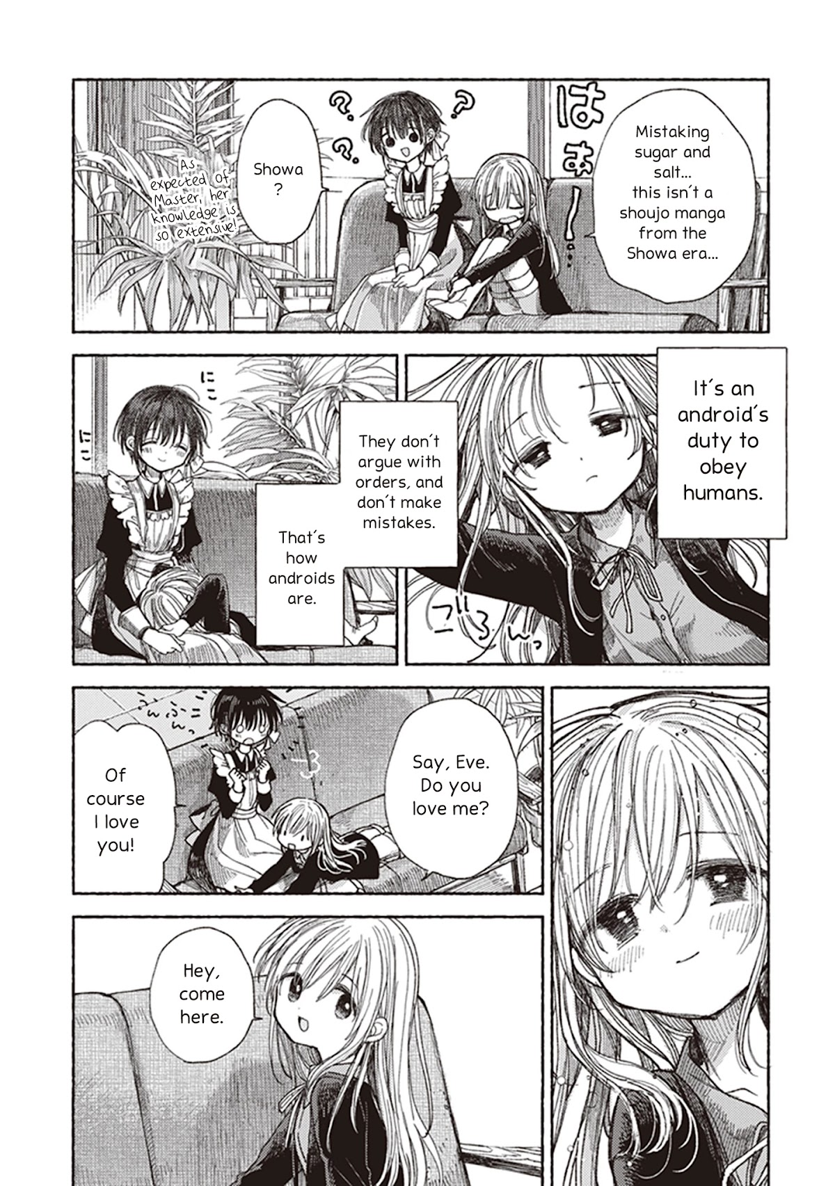 Eclair - Anata ni Hibiku Yuri Anthology Chapter 5.7 page 10 - Vol.5 Chapter 7: The Promise I Made to Eve (Itou Hachi)