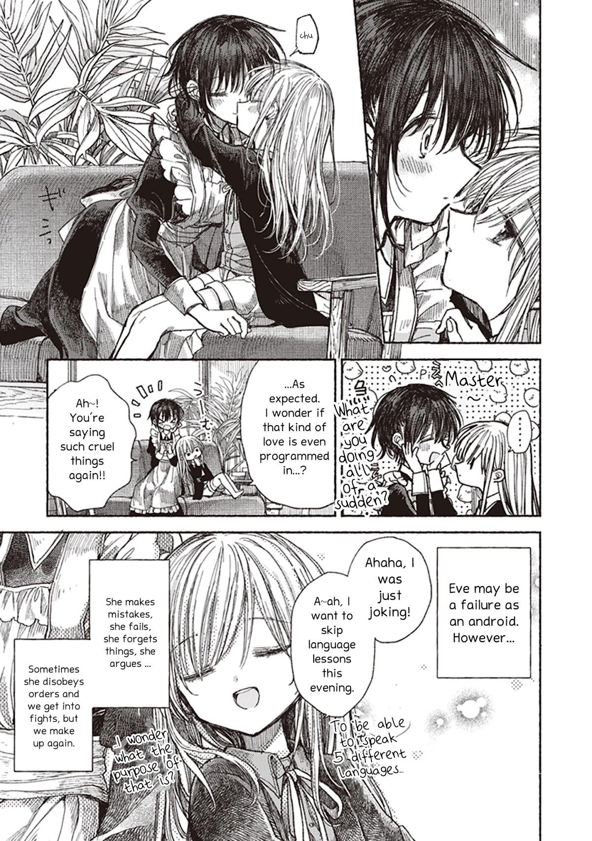 Eclair - Anata ni Hibiku Yuri Anthology Chapter 5.7 page 11 - Vol.5 Chapter 7: The Promise I Made to Eve (Itou Hachi)