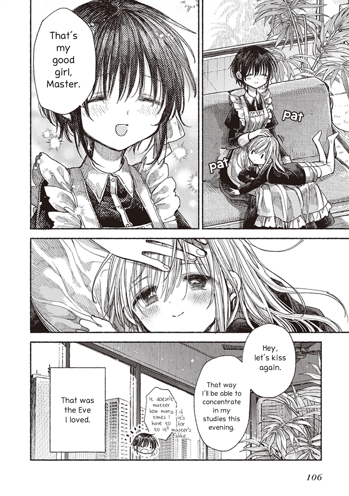 Eclair - Anata ni Hibiku Yuri Anthology Chapter 5.7 page 12 - Vol.5 Chapter 7: The Promise I Made to Eve (Itou Hachi)
