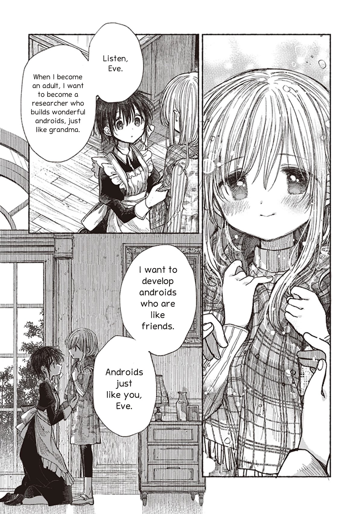 Eclair - Anata ni Hibiku Yuri Anthology Chapter 5.7 page 21 - Vol.5 Chapter 7: The Promise I Made to Eve (Itou Hachi)