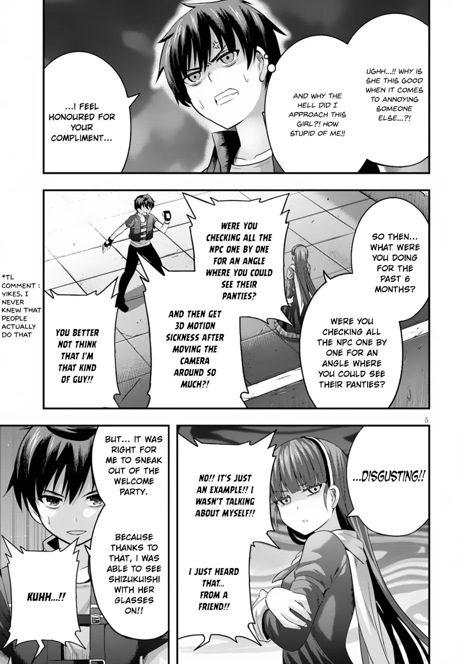 Ecstas Online Chapter 10 page 6 - Chapter 10: Even in the Game, Our Hierarchy from the real World Doesn't Change 03