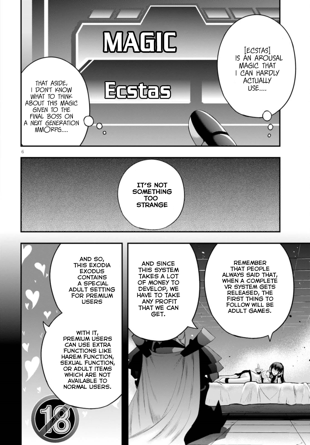 Ecstas Online Chapter 8 page 6 - Chapter 8: Even in the Game, Our Hierarchy From the Real World Doesn't Change 01