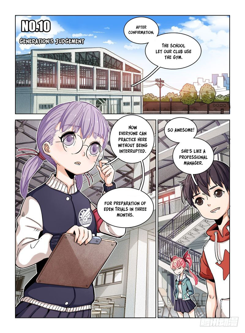 Eden Game Chapter 10 page 4 - Chapter 10 Generation's Judgement