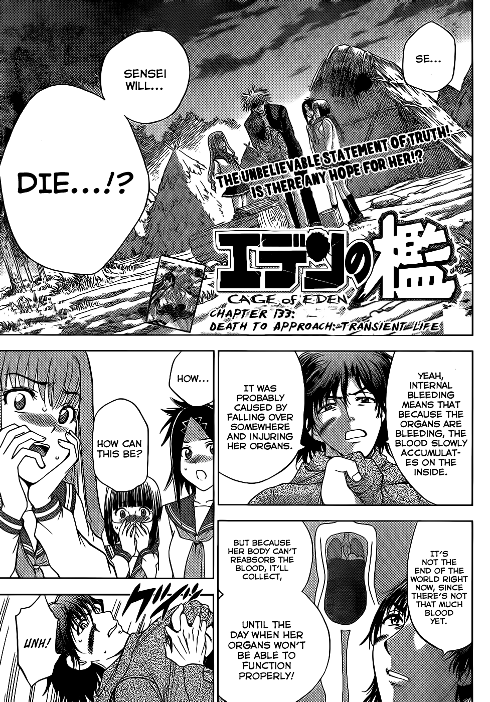 Eden no Ori Chapter 133 page 1 - Chapter 133: Approaching Death