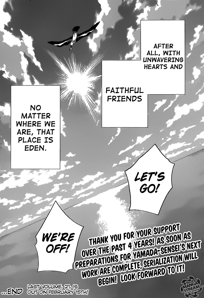 Eden no Ori Chapter 185 page 23 - Chapter 185: The HOPE [END]