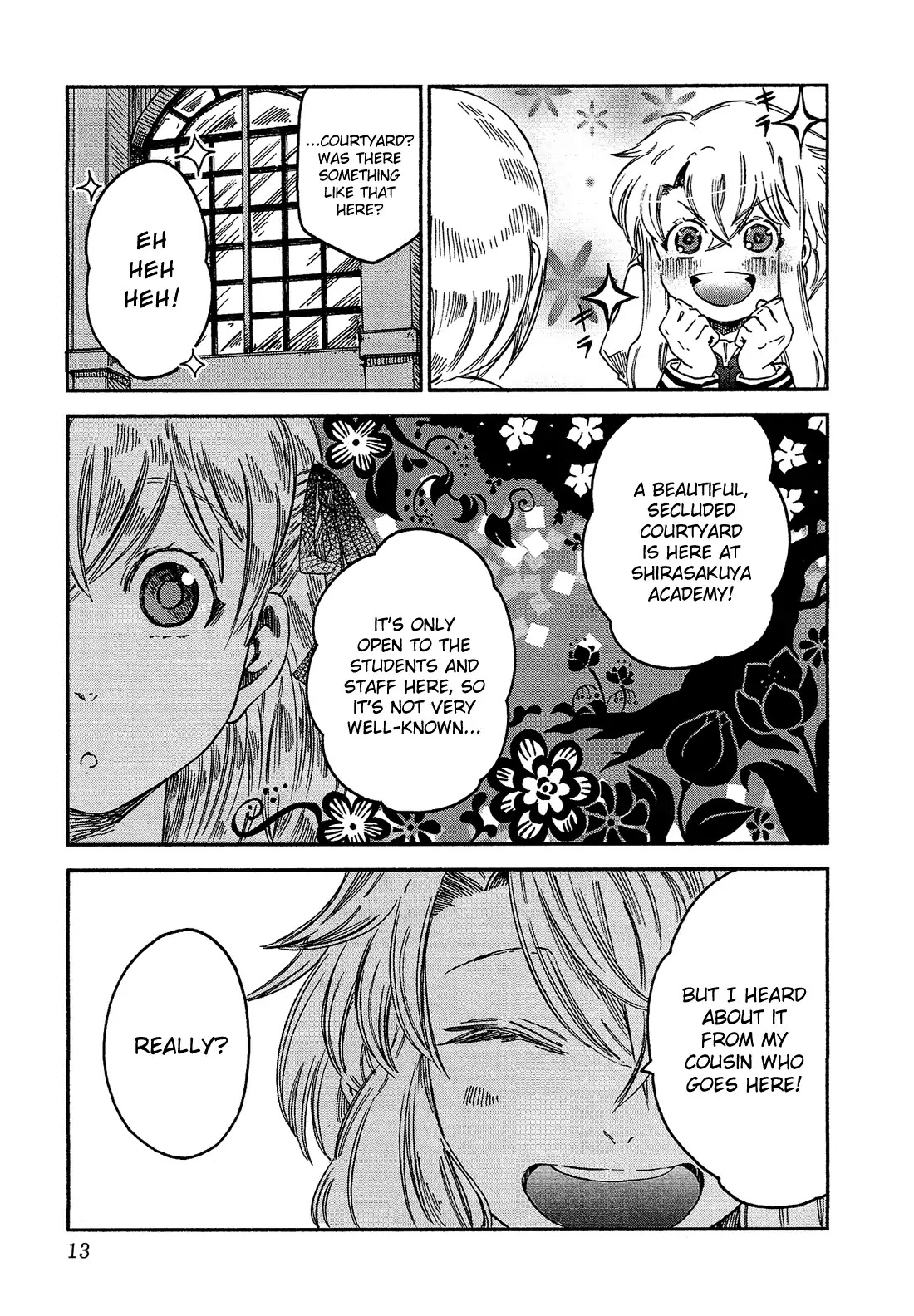 Eden no Otome Chapter 1 page 13 - Chapter 1: Paradise Lures Little Birds