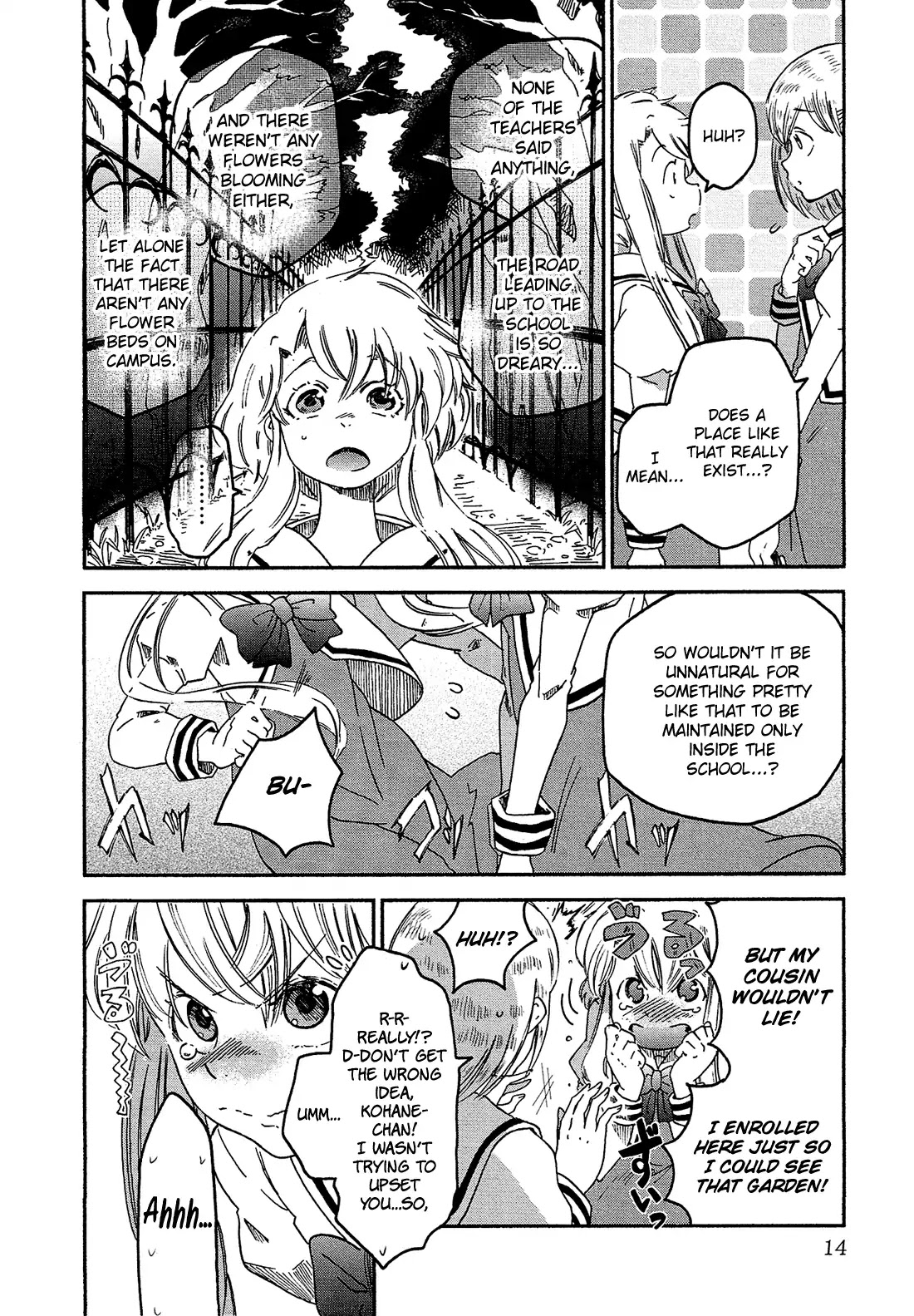 Eden no Otome Chapter 1 page 14 - Chapter 1: Paradise Lures Little Birds