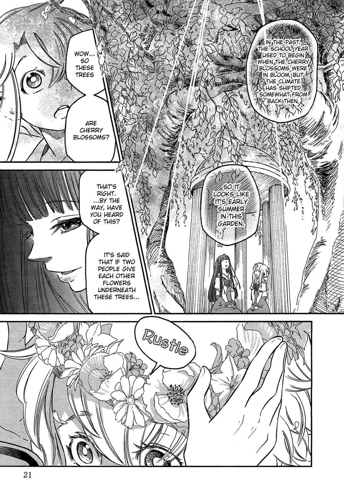 Eden no Otome Chapter 1 page 21 - Chapter 1: Paradise Lures Little Birds