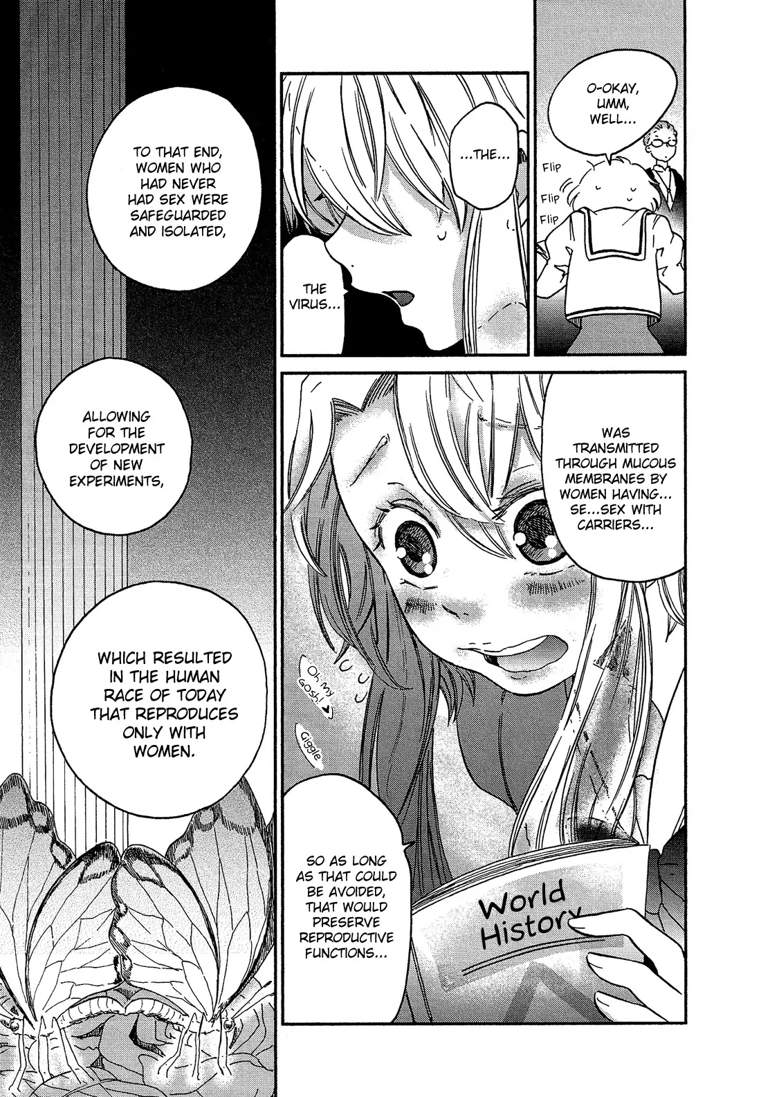 Eden no Otome Chapter 2 page 12 - Chapter 2: I Don't Want It To Wither