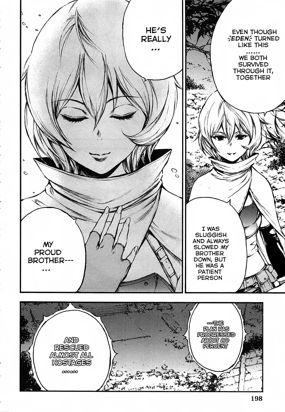 Eden (TSURUOKA Nobuhisa) Chapter 15 page 23 - Chapter 15: Cause of Madness ①