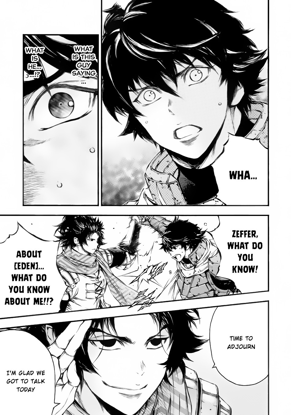 Eden (TSURUOKA Nobuhisa) Chapter 20 page 12 - Chapter 20: Shadow's Cheif 2