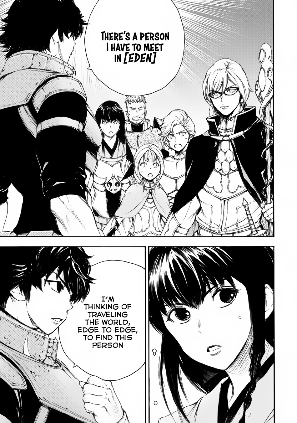 Eden (TSURUOKA Nobuhisa) Chapter 21 page 18 - Chapter 21: Resolve