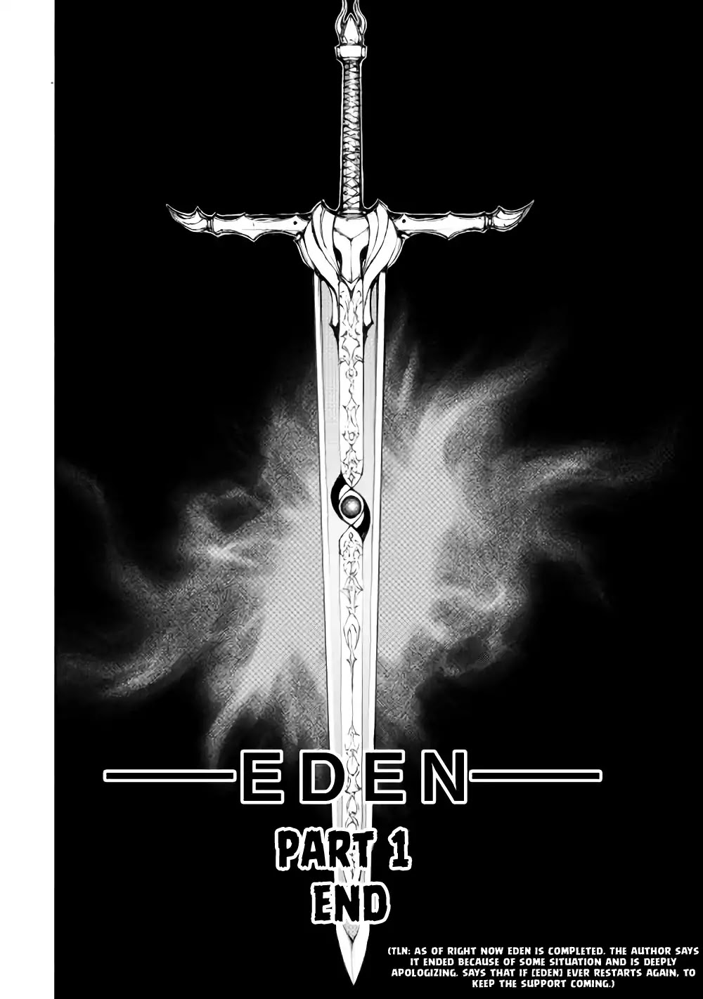 Eden (TSURUOKA Nobuhisa) Chapter 22 page 34 - Chapter 22: Spirit Armament [END]