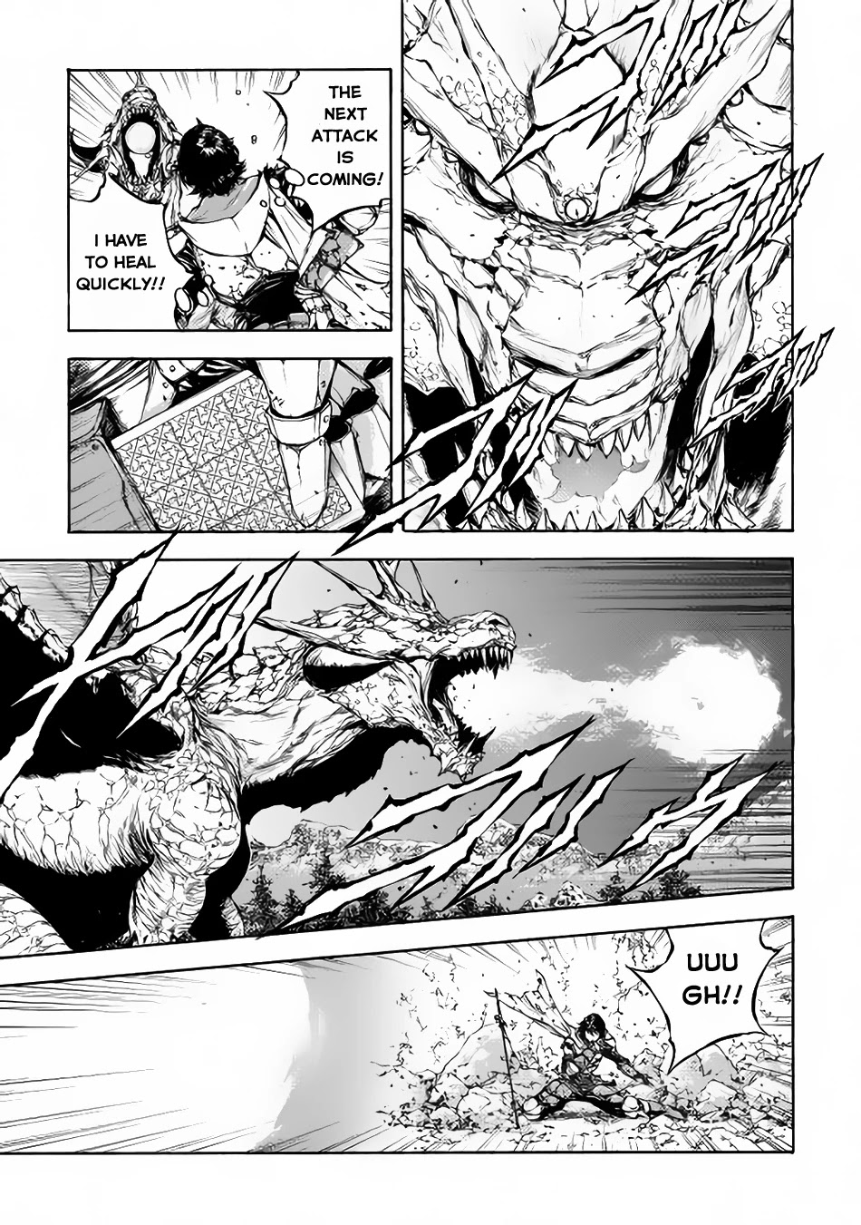 Eden (TSURUOKA Nobuhisa) Chapter 4 page 8 - Chapter 4: Colossal Dragon Varitor