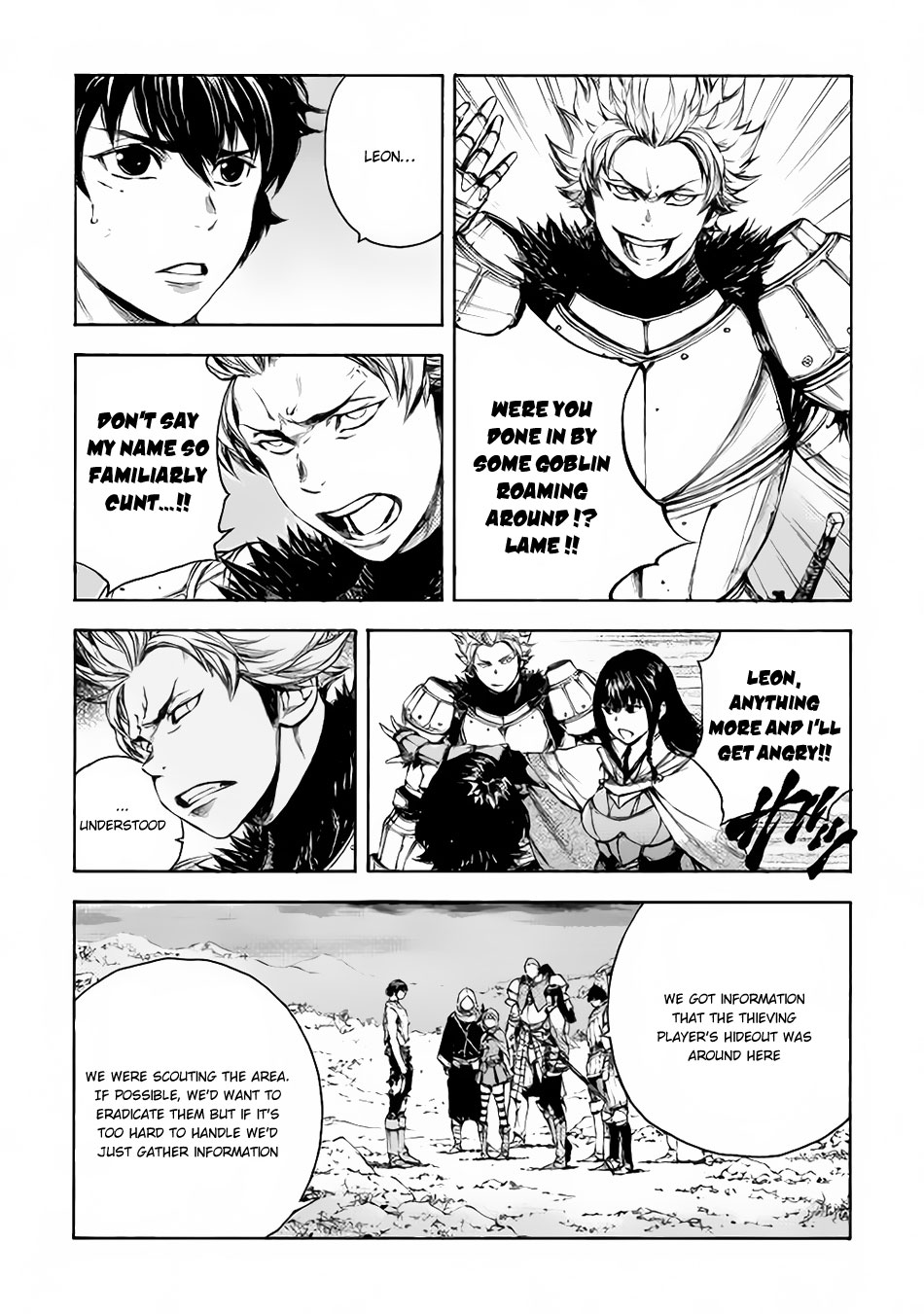 Eden (TSURUOKA Nobuhisa) Chapter 5 page 11 - Chapter 5: Chasing Thieving Players