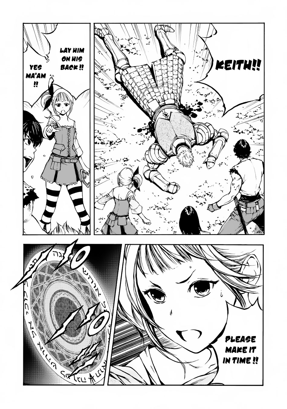 Eden (TSURUOKA Nobuhisa) Chapter 7 page 8 - Chapter 7: A Warriors Cry ②
