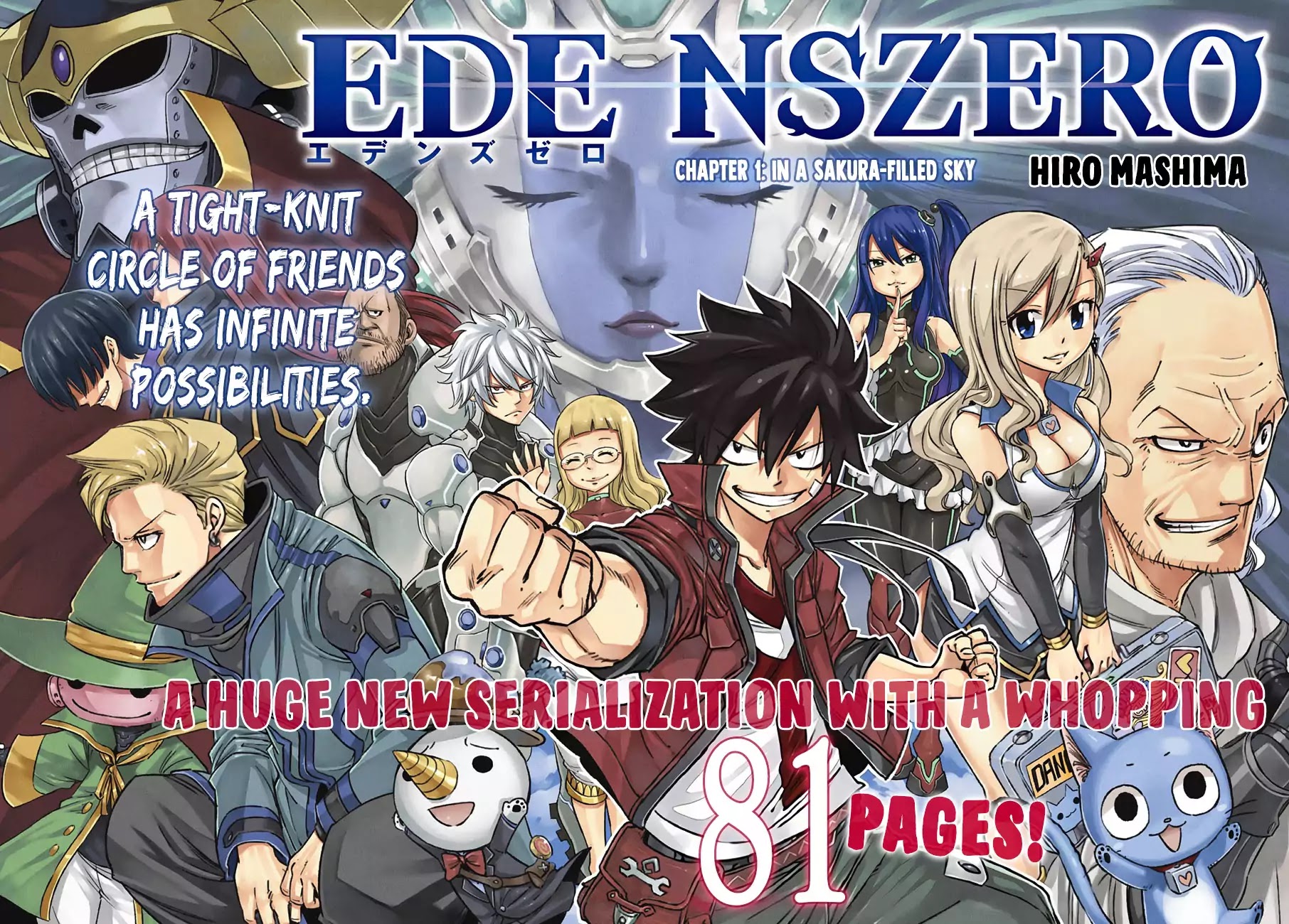 Eden's Zero Chapter 1 page 6 - Chapter 1: In a Sakura-Filled Sky