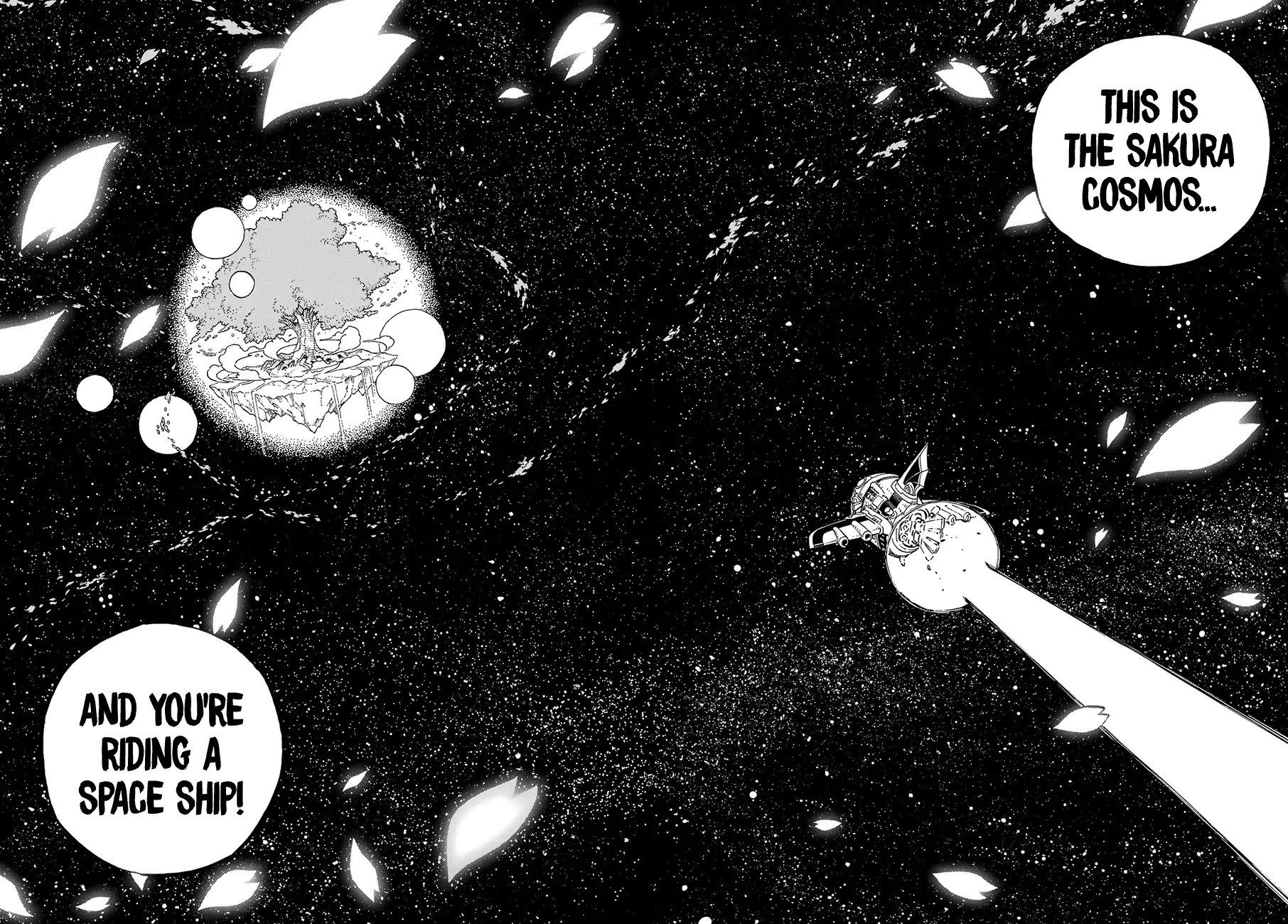 Eden's Zero Chapter 1 page 67 - Chapter 1: In a Sakura-Filled Sky
