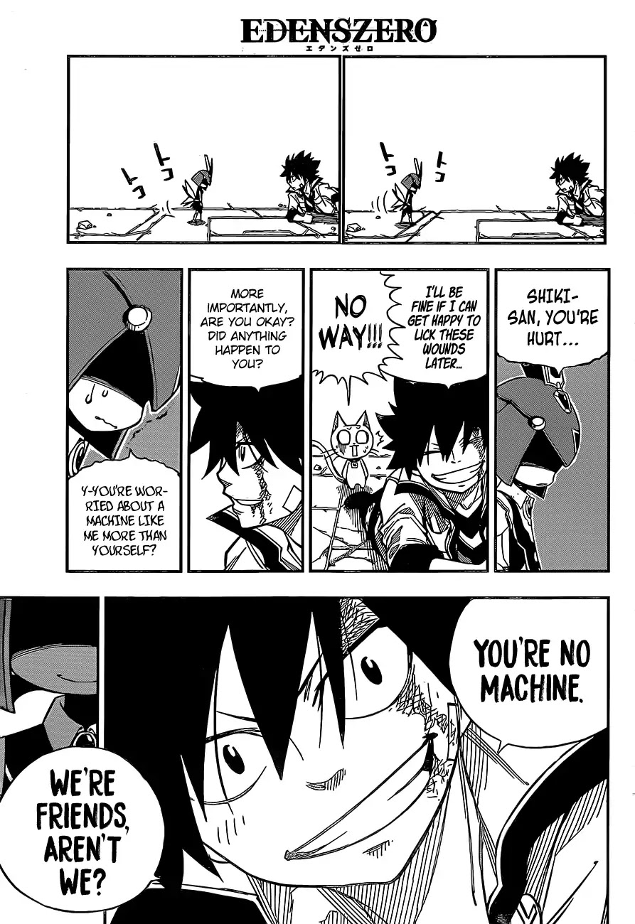 Eden's Zero Chapter 10 page 11 - Chapter 10: We’re Friends, Aren’t We?