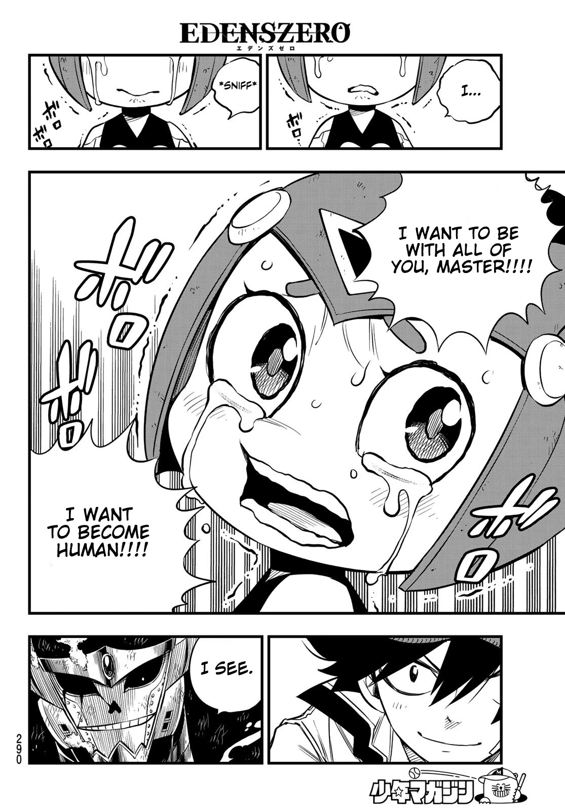 Eden's Zero Chapter 102 page 13 - Chapter 102: The Time Of Parting