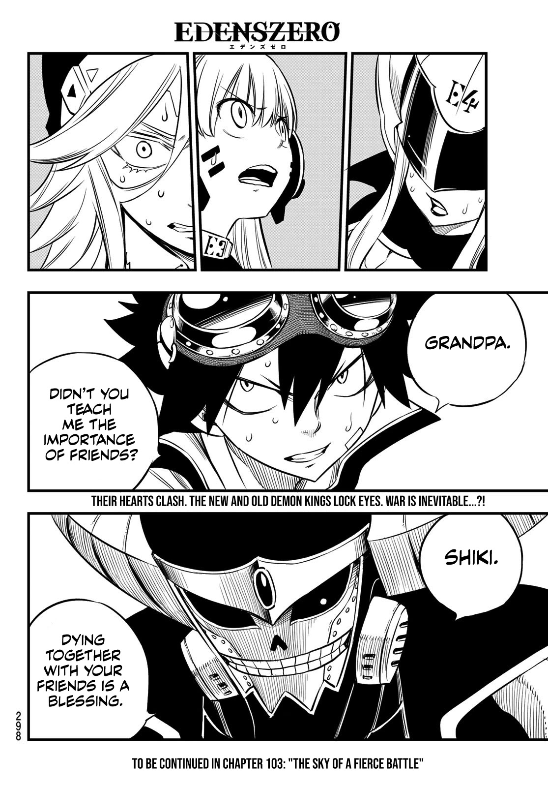 Eden's Zero Chapter 102 page 20 - Chapter 102: The Time Of Parting
