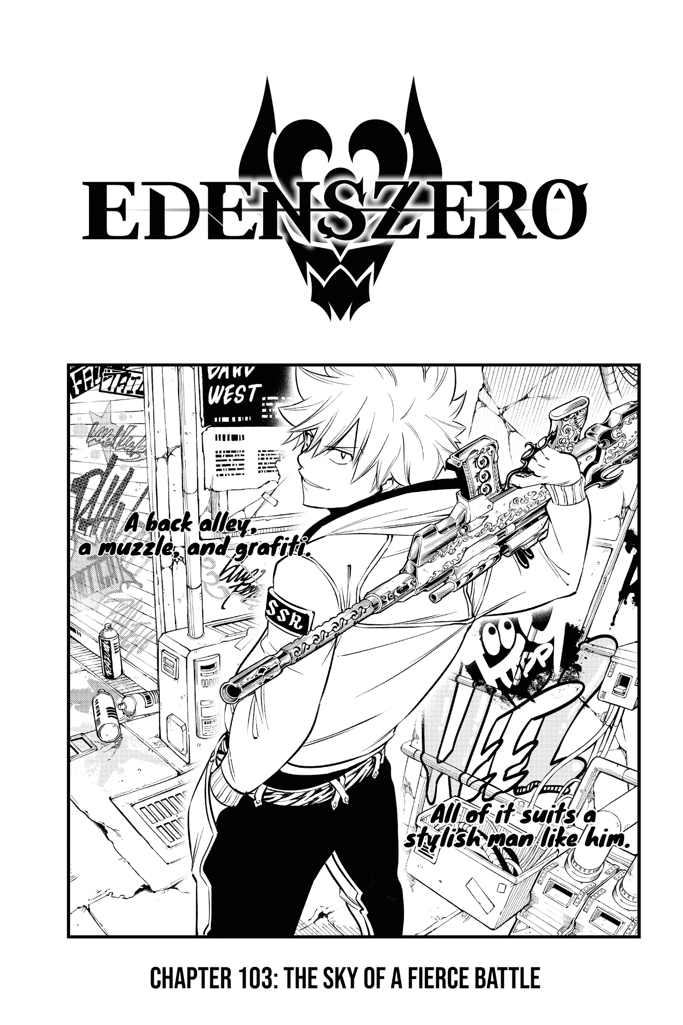 Eden's Zero Chapter 103 page 1 - Chapter 103: The Sky Of A Fierce Battle