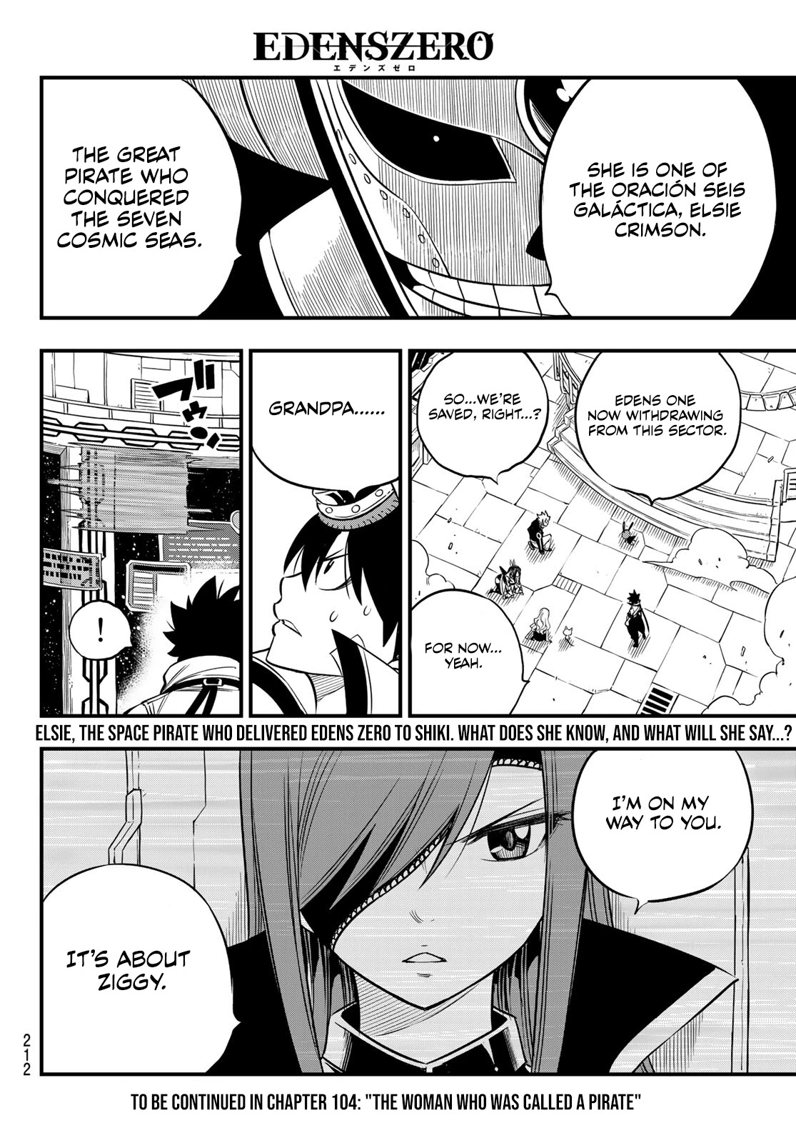 Eden's Zero Chapter 103 page 21 - Chapter 103: The Sky Of A Fierce Battle