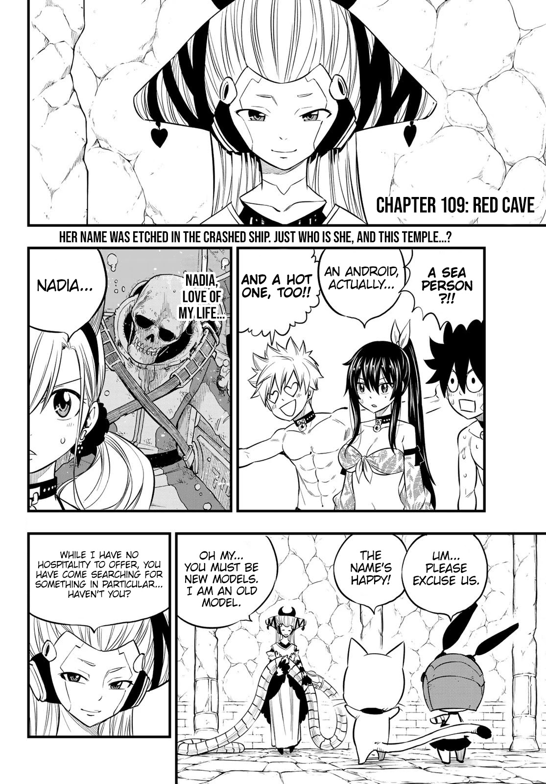 Eden's Zero Chapter 109 page 3 - Chapter 109: Red Cave