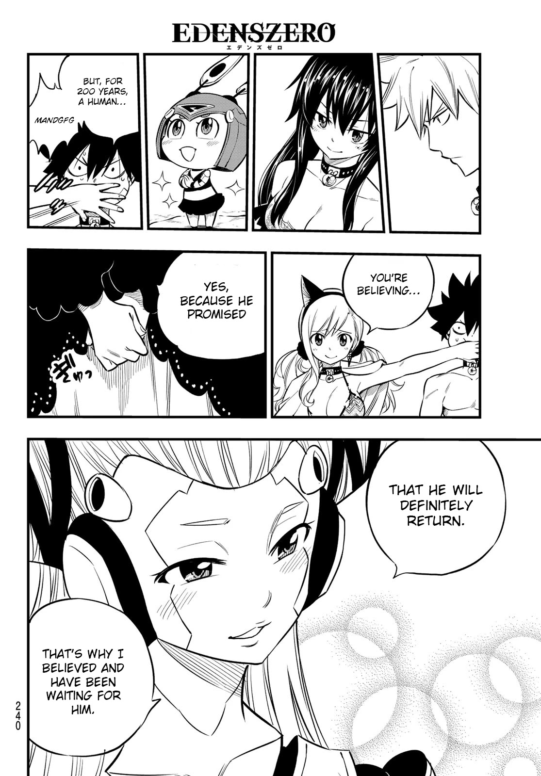 Eden's Zero Chapter 110 page 9 - Chapter 110: Machines in Love