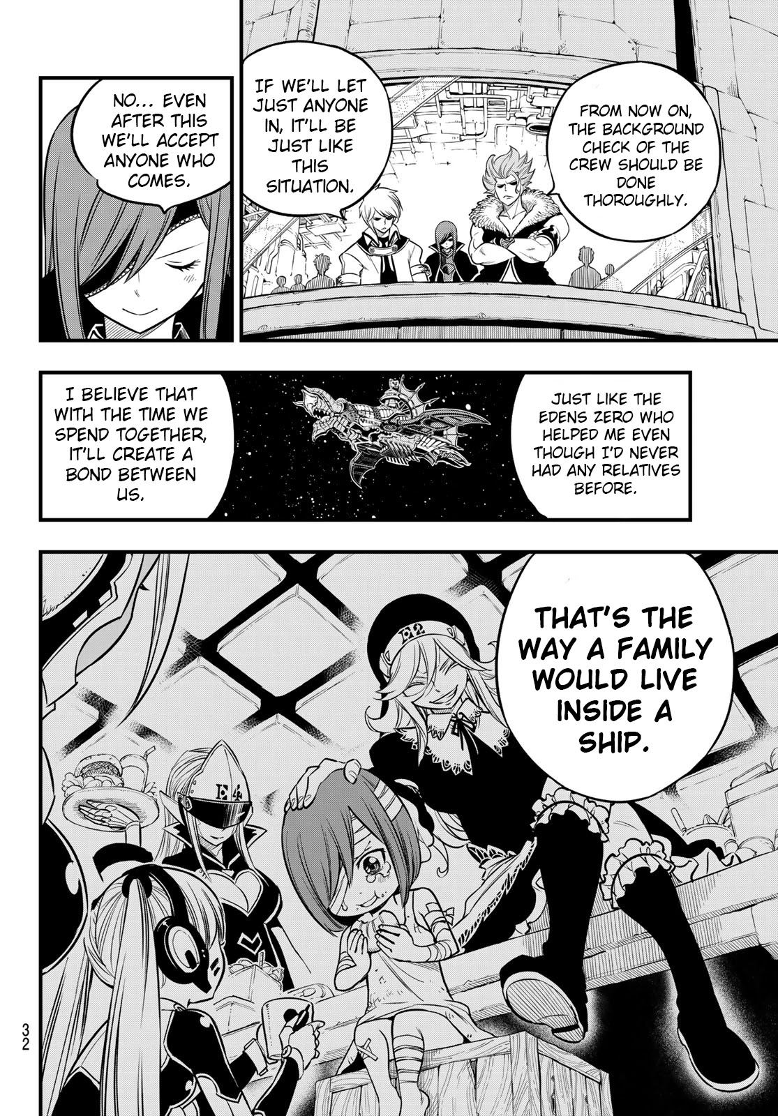 Eden's Zero Chapter 112 page 19 - Chapter 112: When You Live Life on a Ship