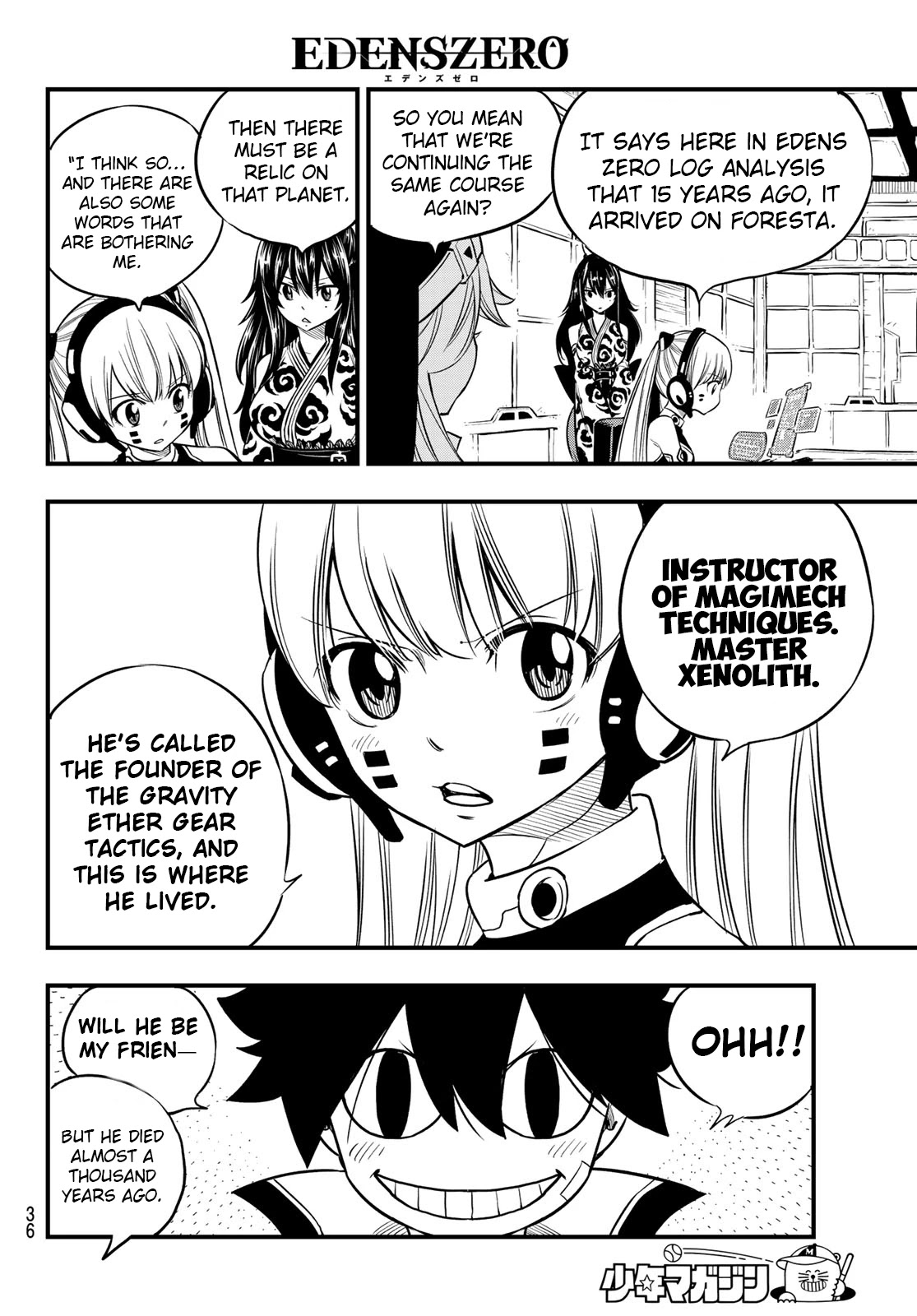 Eden's Zero Chapter 112 page 23 - Chapter 112: When You Live Life on a Ship